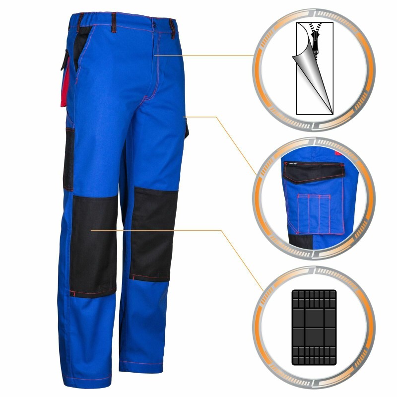 Arbeitshose-Malerhose-Bundhose-Arbeitskleidung-Craftland-blau-front-details-orig