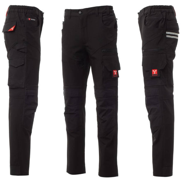 Arbeitshose_Payper_Next4W_Schwarz_Schwarz_Set