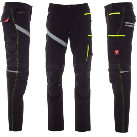 Arbeitshose_Payper_Next4W_Schwarz_Set