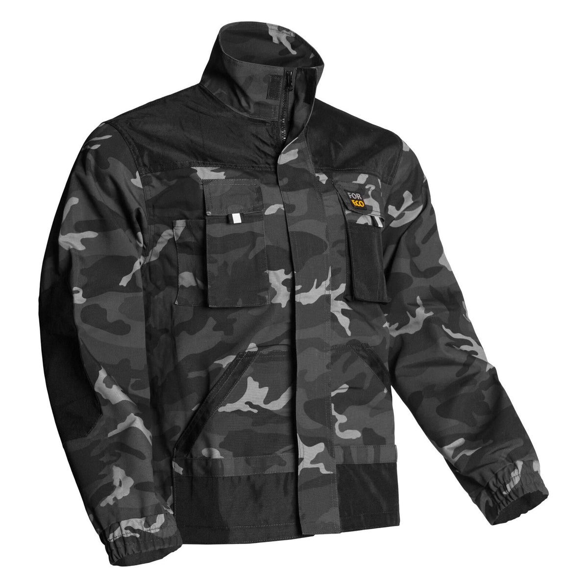Arbeitsjacke-Berufskleidung-Schutzkleidung-Bestwork-schwarz-grau-camouflage-overview-2-raw-pol