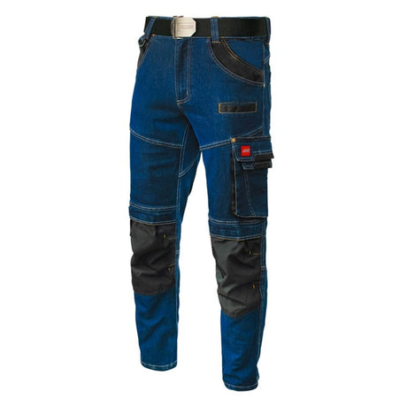 Arbeitskleidung-Arbeitshose-Jeans-Denim-Slim-blau-overview-artmas