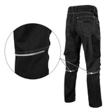 Arbeitskleidung-Arbeitshose-Jeans-Denim-Slim-schwarz-front-details-2-artmas