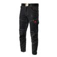 Arbeitskleidung-Arbeitshose-Jeans-Denim-Slim-schwarz-overview-artmas