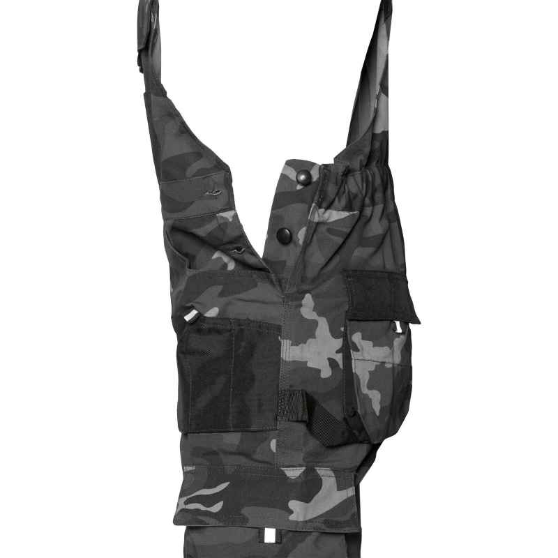 Arbeitskleidung-Arbeitshose-Latzhose-grau-schwarz-camouflage-details-2-orig