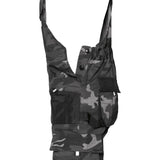 Arbeitskleidung-Arbeitshose-Latzhose-grau-schwarz-camouflage-details-2-raw-pol