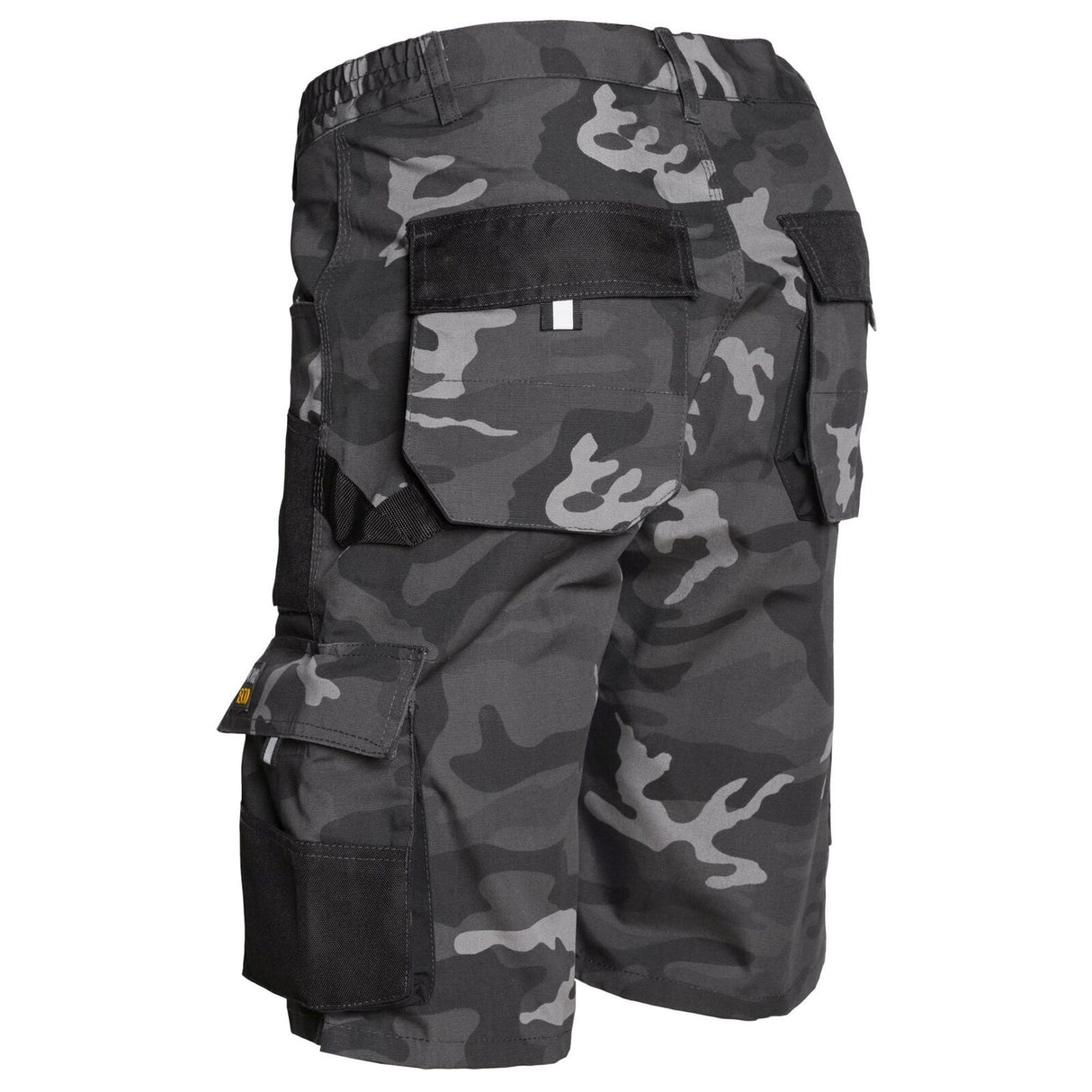 Arbeitskleidung-Arbeitsshorts-Shorts-Kurzhose-Bermuda-camouflage-back-raw-pol