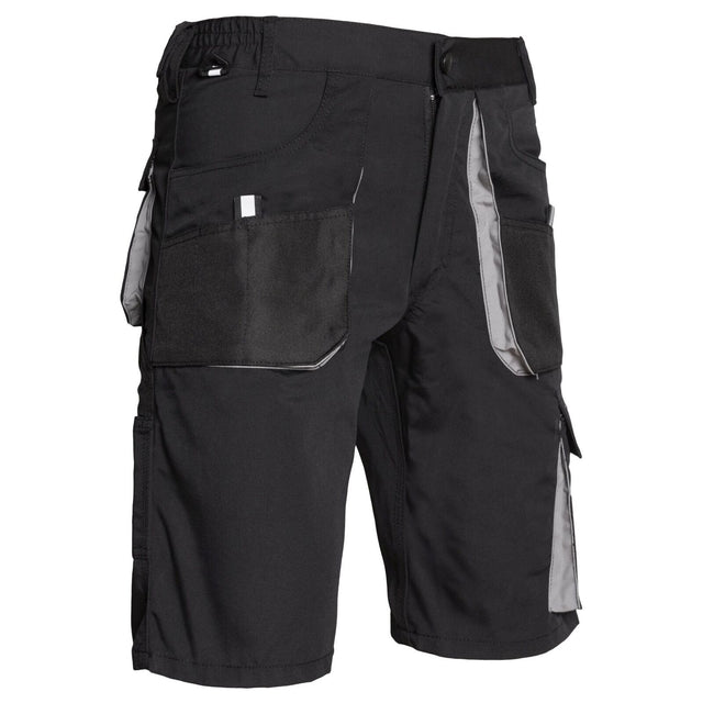 Arbeitskleidung-Arbeitsshorts-Shorts-Kurzhose-Bermuda-schwarz-overview-raw-pol