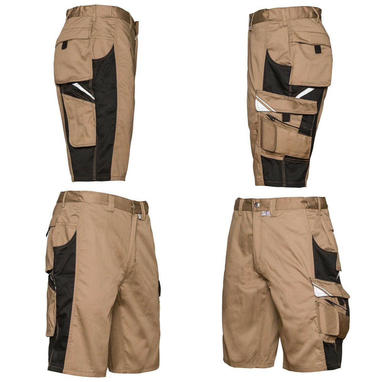 Arbeitskleidung-Bestwork-Arbeitsshorts-khaki-collage-pka