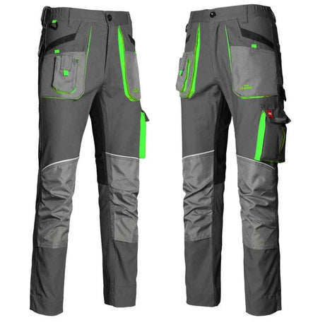 Arbeitskleidung-Classic-Arbeitshose-schwarz-gruen-front-artmas