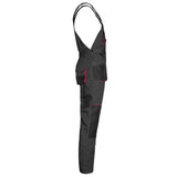 Arbeitskleidung-Classic-Arbeitslatzhose-Berufskleidung-schwarz-rot-right-artmas