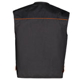 Arbeitskleidung-Classic-Weste-schwarz-orange-back-artmas