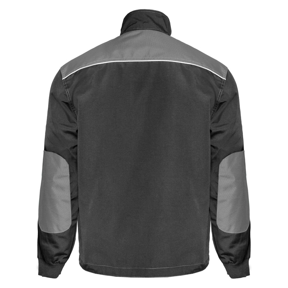 Arbeitskleidung-Euroclassic-Arbeitsjacke-grau-schwarz-reflex-back-artmas