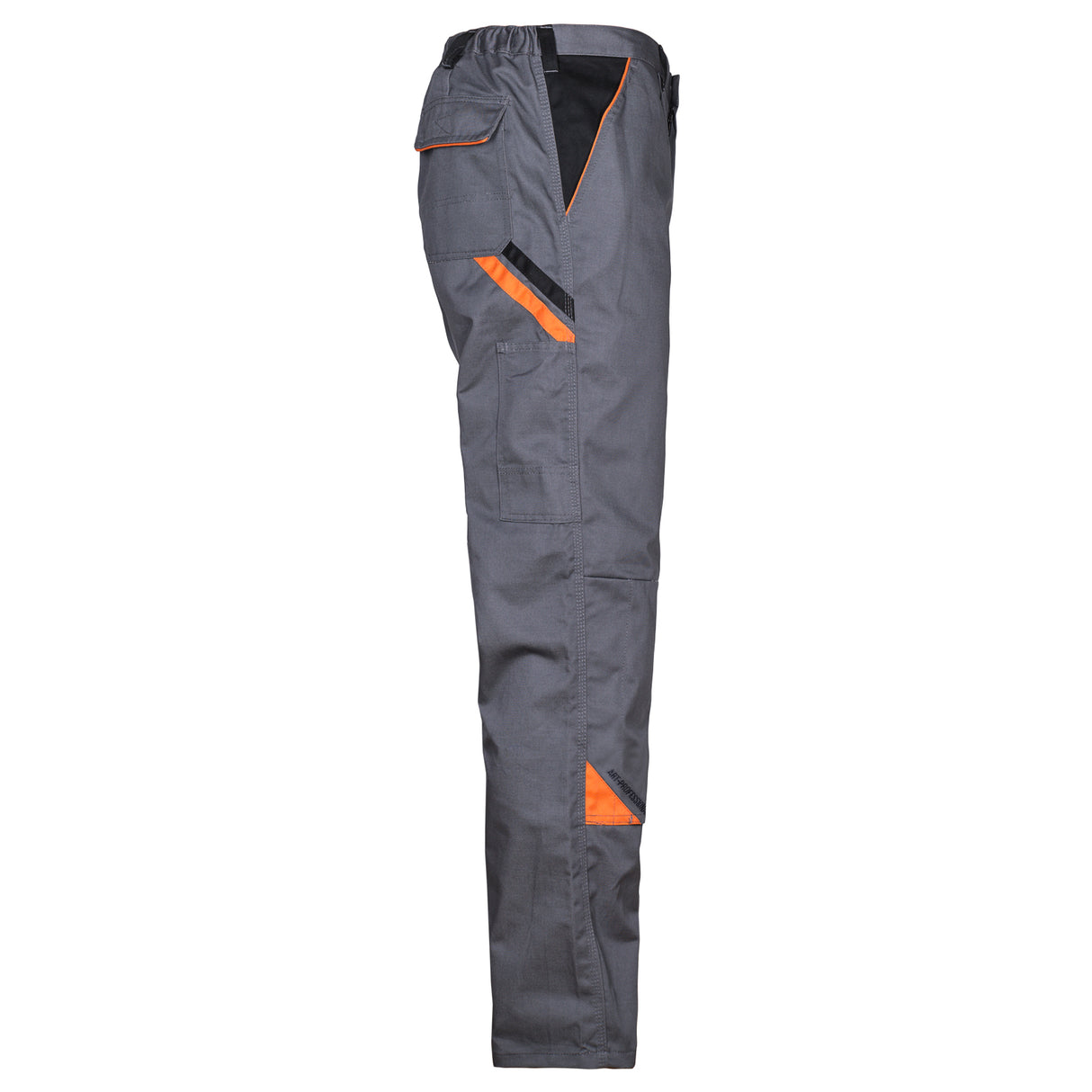 Arbeitskleidung-Professional-Arbeitshose-grau-schwarz-orange-right-artmas