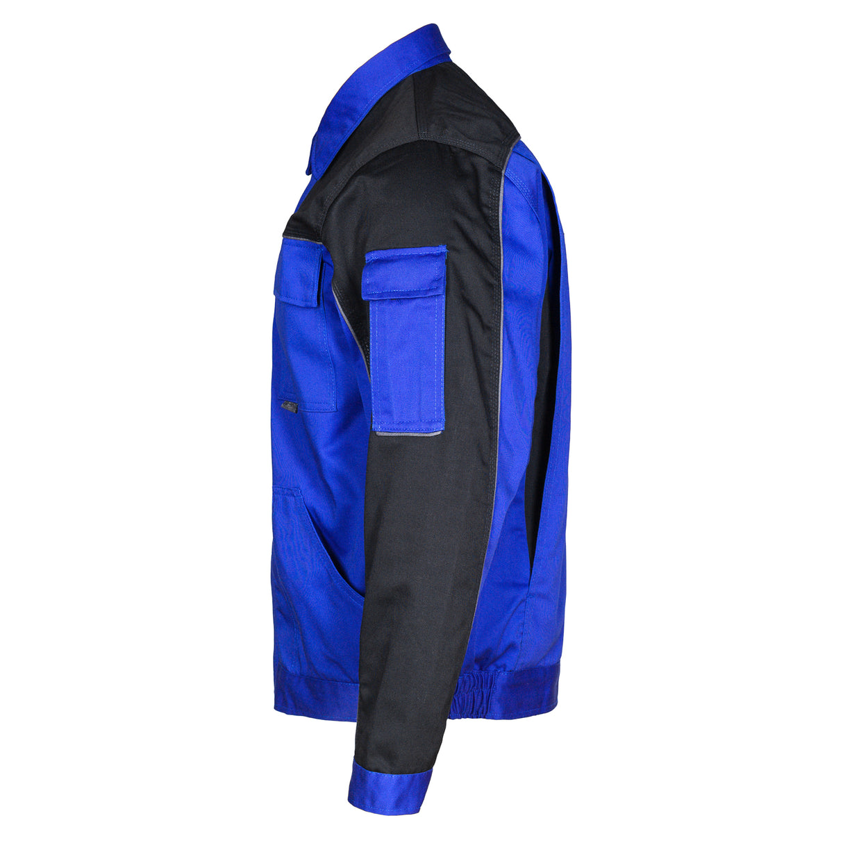 Arbeitskleidung-Professional-Arbeitsjacke-blau-schwarz-grau-left-artmas