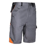 Arbeitskleidung-Professional-Arbeitsshorts-grau-schwarz-orange-overview-2-artmas