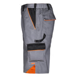 Arbeitskleidung-Professional-Arbeitsshorts-grau-schwarz-orange-right-artmas