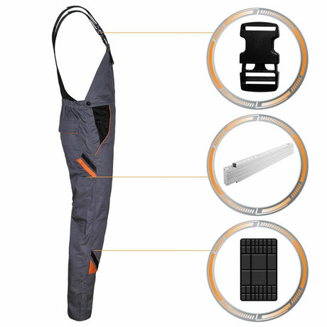 Arbeitskleidung-Professional-Latzhose-grau-schwarz-orange-details-1-orig.
