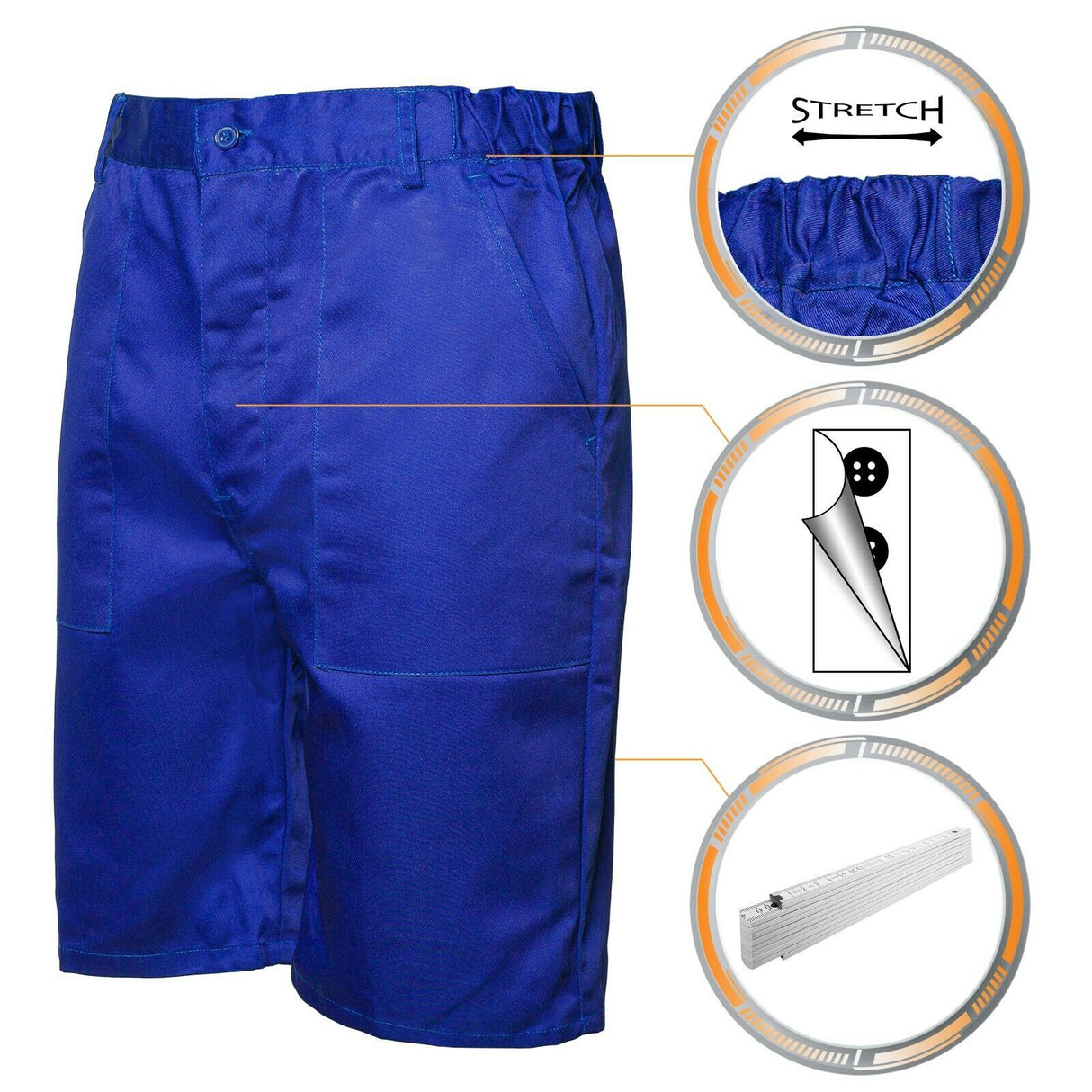 Arbeitskleidung-Shorts-Arbeitsshorts-blau-details-raw-pol