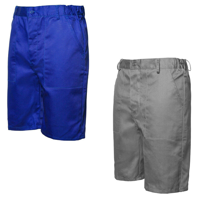 Arbeitskleidung-Shorts-Arbeitsshorts-grau-blau-overview-raw-pol