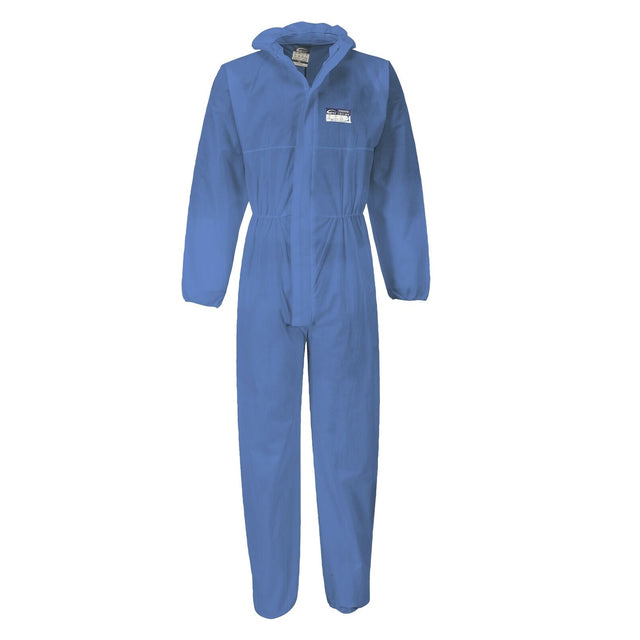 Arbeitsoverall-Arbeitskombi-Schutzanzug-Overall-Portwest-blau-front-portwest