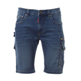 Arbeitsshorts-Arbeitskleidung-Jeans-Payper-blau-front-payper