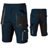 Arbeitsshorts Stretch Arbeitshose CLASSIC Berufsbekleidung Shorts SLIM blau