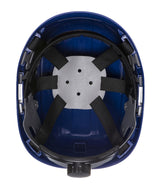 Bauhelm-Schutzhelm-Helm-Bauarbeiterhelm-Arbeitshelm-blau-bottom-portwest