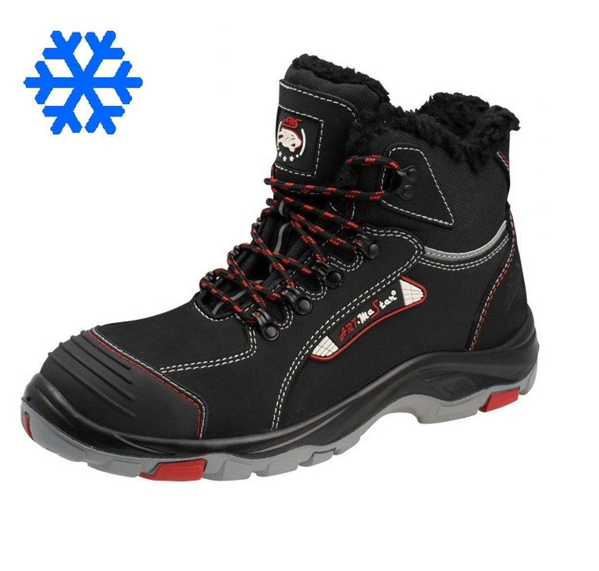 BTNred Arbeitsschuhe Winterschuhe GEFÜTTERT S1