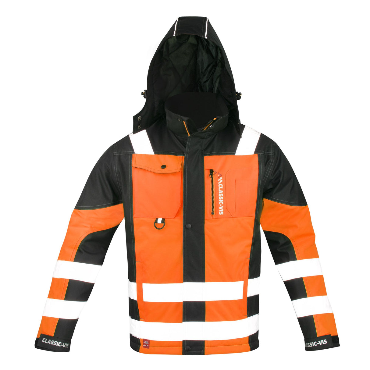 Winterjacke orange CLASSIC-VIS OXFORD