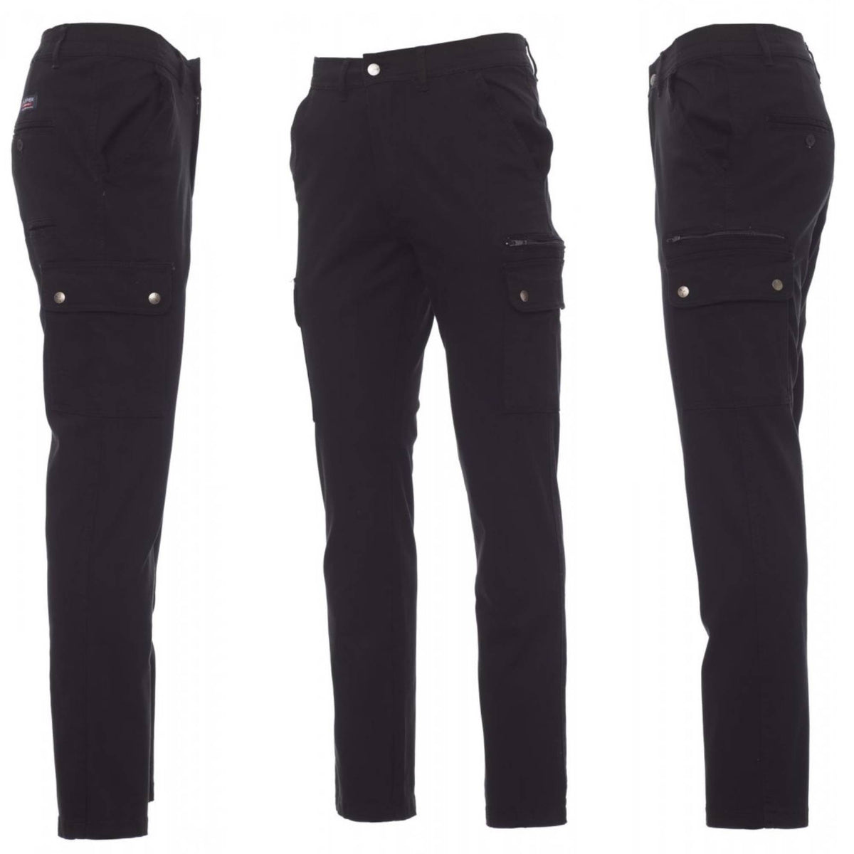 Cargohose_Security_Payper_Forest_schwarz_Set
