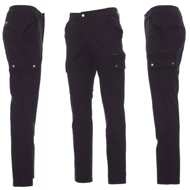 Cargohose_Security_Payper_Forest_schwarz_Set
