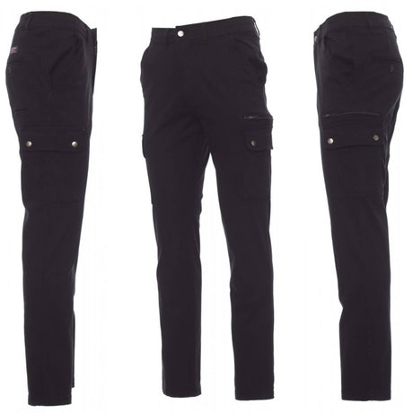 Cargohose_Security_Payper_Forest_schwarz_Set
