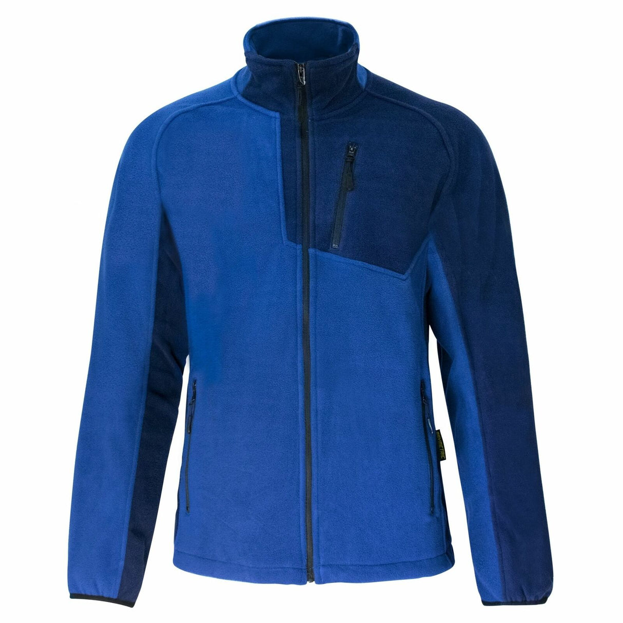 Fleecejacke-Arbeitsjacke-Arbeitspullover-Freizeitjacke-Fleece-Jacke-blau-front-artmas