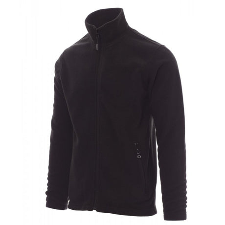 Fleecejacke_schwarz_rot