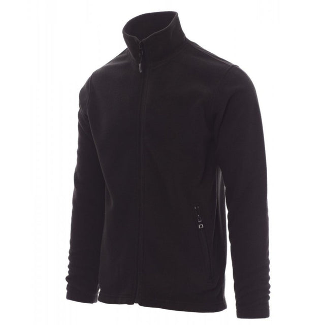 Fleecejacke_schwarz_rot