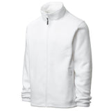 Fleecejacke_weiss_rot