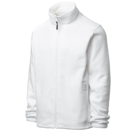 Fleecejacke_weiss_rot