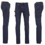 JEANS HOSE Paypar CARGO Blau