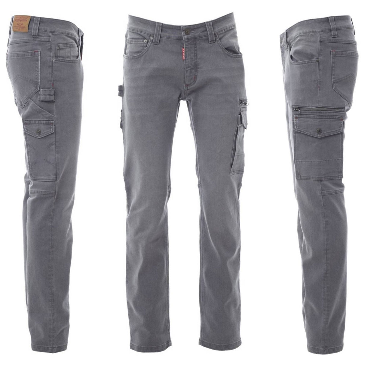 Arbeitshose JEANS HOSE Paypar CARGO Grau