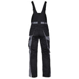 Latzhose-Berufskleidung-Schutzkleidung-Bestwork-schwarz-grau-back-pka
