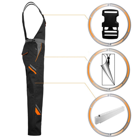 Professional_Latzhose_Schwarz_2