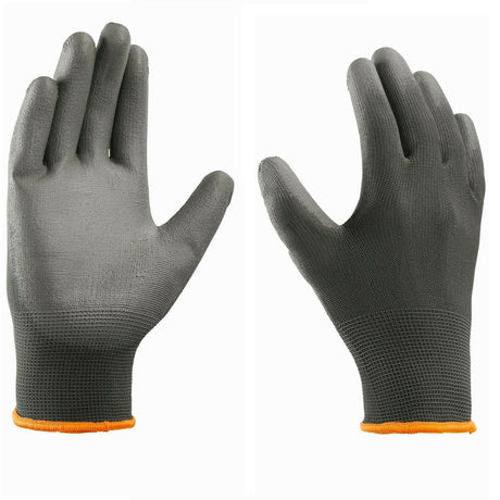 Montagehandschuhe-Arbeitshandschuhe-Handschuhe-Mechanikerhandschuhe-PU-Nylon-grau-overview-big