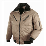 Pilotenarbeitsjacke-Arbeitsjacke-Jacke-Sportlich-braun-texxor