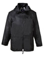 Regenjacke-Windjacke-Windbreaker-Regenschutz-Portwest-schwarz-overview-portwest