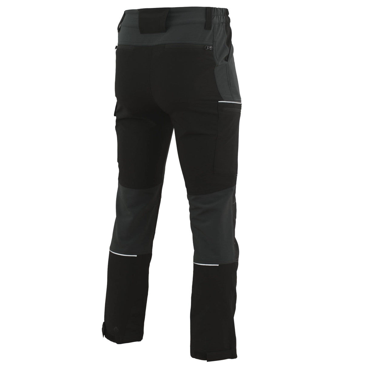 Softshellhose_Arbeitshose_PROFESSIONAL_grau_tyl.5 
