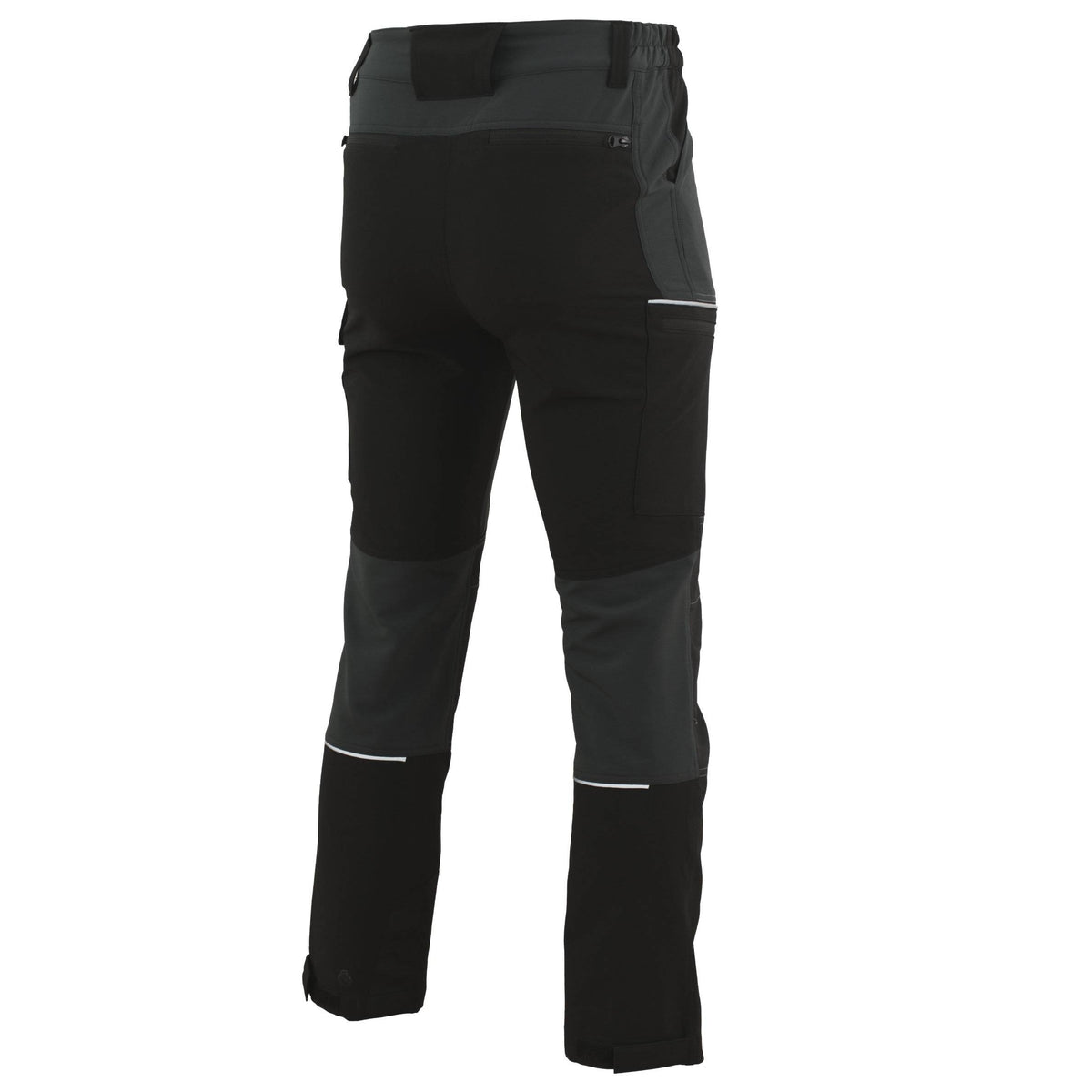 Softshellhose_Arbeitshose_PROFESSIONAL_grau_tyl.5 