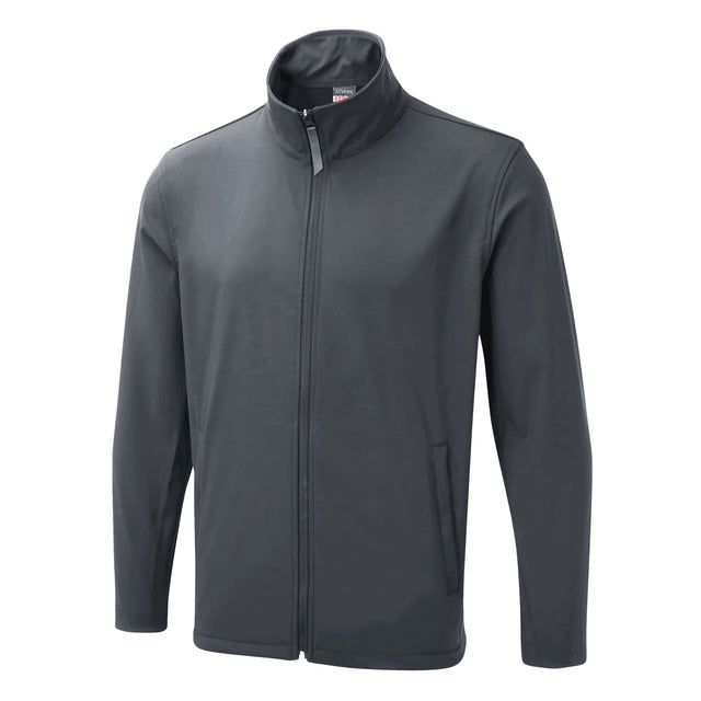 Softshelljacke_UX10_grau