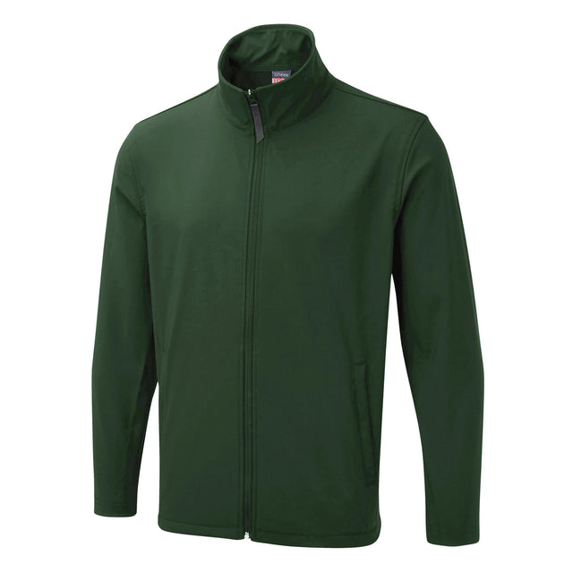 Softshelljacke_UX10_gruen
