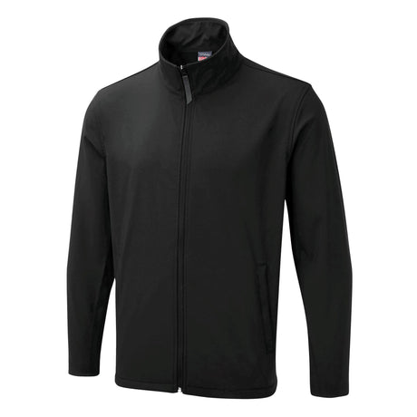 Softshelljacke_UX10_schwarz