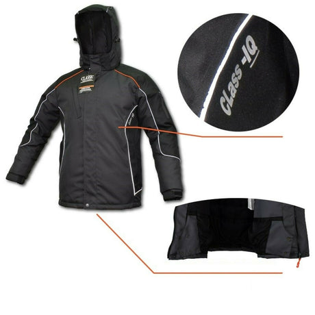 Winterjacke-Arbeitsjacke-Jacke-Sportlich-SlimFit-WINLong-schwarz-details-artmas